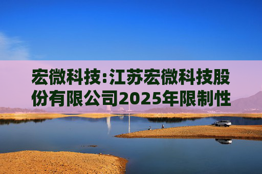 宏微科技:江苏宏微科技股份有限公司2025年限制性股票激励计划首次授予激励对象名单（首次授予日）  第1张