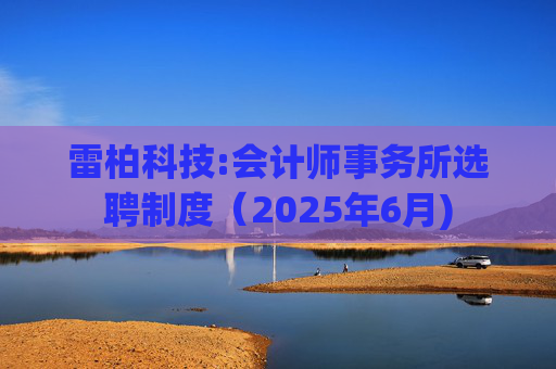 雷柏科技:会计师事务所选聘制度（2025年6月)  第1张