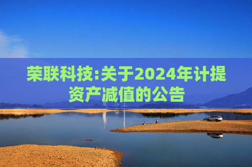 荣联科技:关于2024年计提资产减值的公告