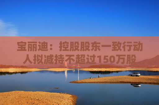 宝丽迪：控股股东一致行动人拟减持不超过150万股