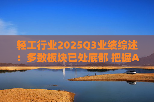轻工行业2025Q3业绩综述：多数板块已处底部 把握Α布局机遇