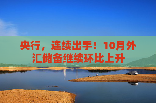 央行，连续出手！10月外汇储备继续环比上升
