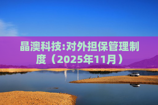 晶澳科技:对外担保管理制度（2025年11月）