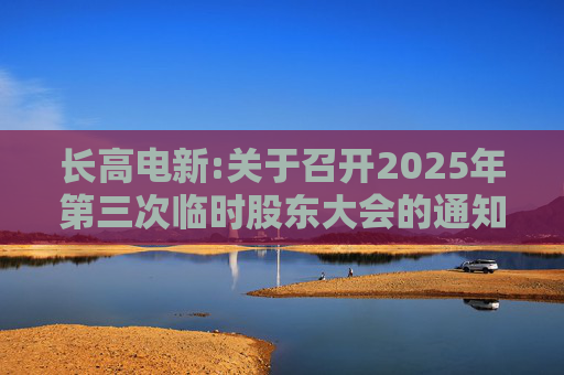 长高电新:关于召开2025年第三次临时股东大会的通知