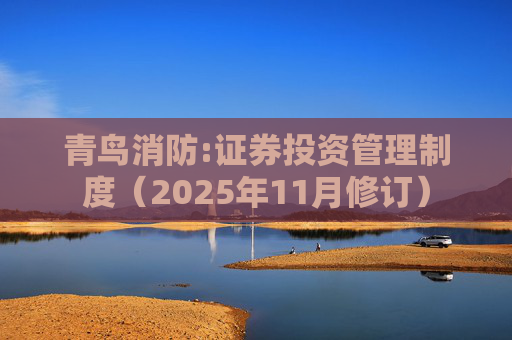 青鸟消防:证券投资管理制度（2025年11月修订）