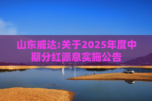 山东威达:关于2025年度中期分红派息实施公告
