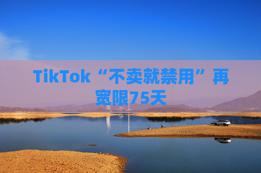 TikTok“不卖就禁用”再宽限75天