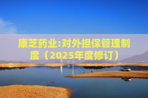 康芝药业:对外担保管理制度（2025年度修订）