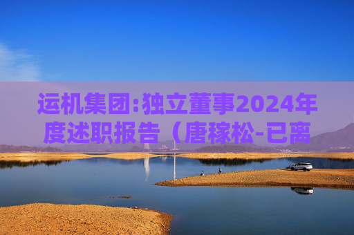 运机集团:独立董事2024年度述职报告（唐稼松-已离任）  第1张