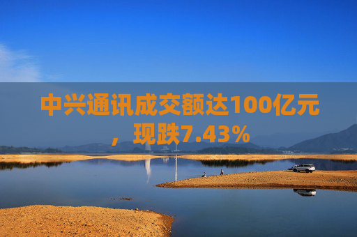 中兴通讯成交额达100亿元，现跌7.43%