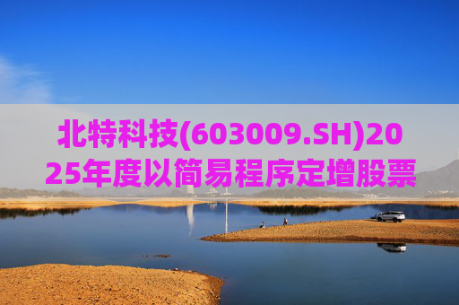 北特科技(603009.SH)2025年度以简易程序定增股票申请获审核通过