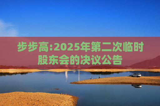 步步高:2025年第二次临时股东会的决议公告