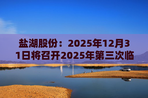 盐湖股份：2025年12月31日将召开2025年第三次临时股东会