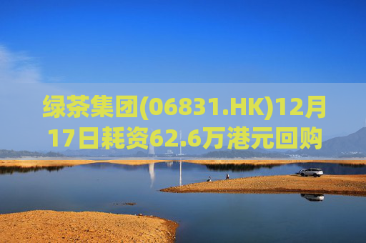 绿茶集团(06831.HK)12月17日耗资62.6万港元回购10万股