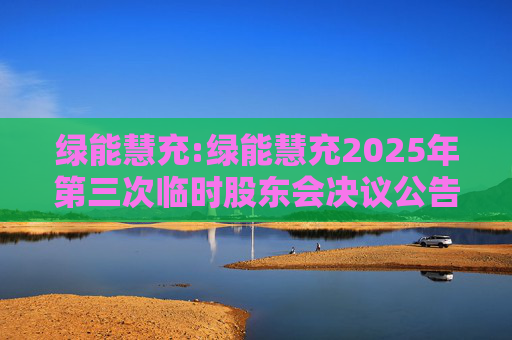 绿能慧充:绿能慧充2025年第三次临时股东会决议公告