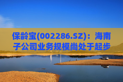 保龄宝(002286.SZ)：海南子公司业务规模尚处于起步阶段