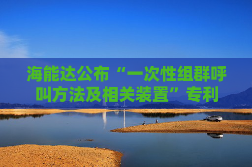 海能达公布“一次性组群呼叫方法及相关装置”专利