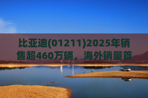 比亚迪(01211)2025年销售超460万辆，海外销量首次突破100万，蝉联三冠