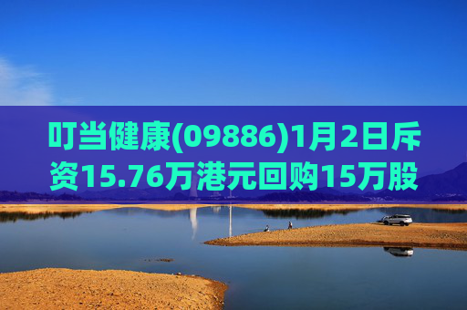 叮当健康(09886)1月2日斥资15.76万港元回购15万股