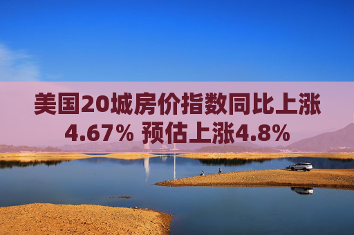 美国20城房价指数同比上涨4.67% 预估上涨4.8%