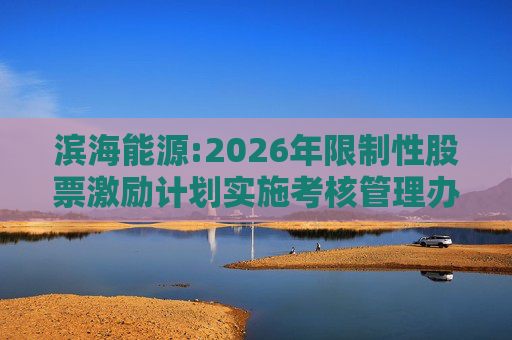 滨海能源:2026年限制性股票激励计划实施考核管理办法