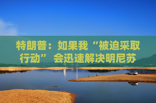 特朗普：如果我“被迫采取行动” 会迅速解决明尼苏达州问题