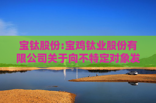 宝钛股份:宝鸡钛业股份有限公司关于向不特定对象发行可转换公司债券申请文件审核问询函回复的提示性公告