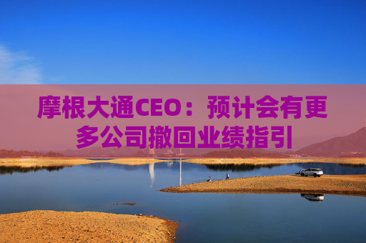 摩根大通CEO：预计会有更多公司撤回业绩指引