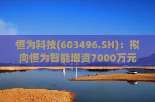 恒为科技(603496.SH)：拟向恒为智能增资7000万元