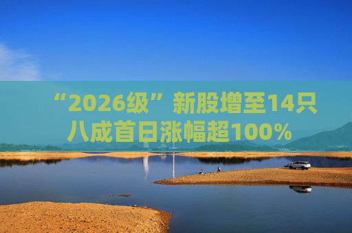“2026级”新股增至14只 八成首日涨幅超100%