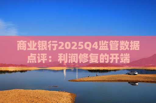 商业银行2025Q4监管数据点评：利润修复的开端