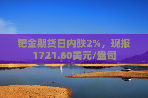 钯金期货日内跌2%，现报1721.60美元/盎司