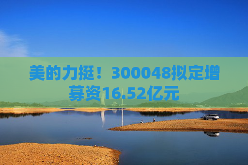 美的力挺！300048拟定增募资16.52亿元