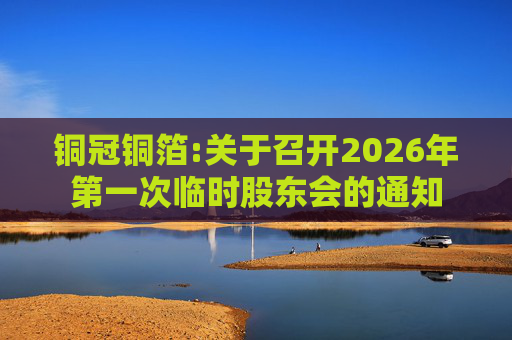 铜冠铜箔:关于召开2026年第一次临时股东会的通知  第1张