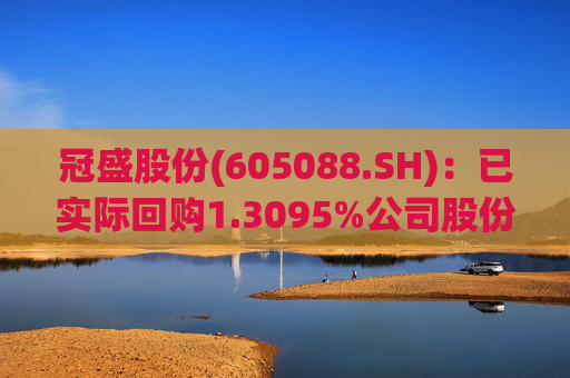 冠盛股份(605088.SH)：已实际回购1.3095%公司股份
