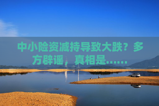 中小险资减持导致大跌？多方辟谣，真相是……