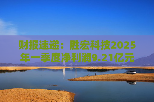 财报速递：胜宏科技2025年一季度净利润9.21亿元  第1张