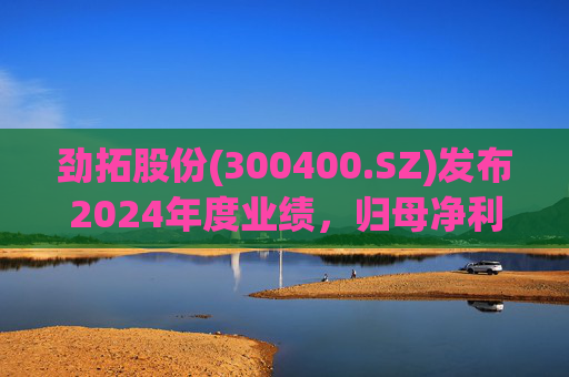 劲拓股份(300400.SZ)发布2024年度业绩，归母净利润8317万元，同比增长110.98%