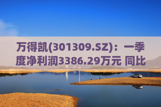 万得凯(301309.SZ)：一季度净利润3386.29万元 同比下降17.57%  第1张