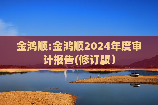 金鸿顺:金鸿顺2024年度审计报告(修订版）