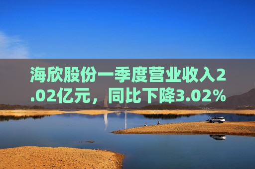 海欣股份一季度营业收入2.02亿元，同比下降3.02%