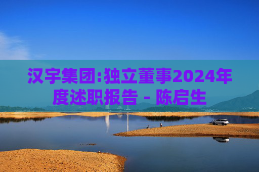 汉宇集团:独立董事2024年度述职报告－陈启生  第1张