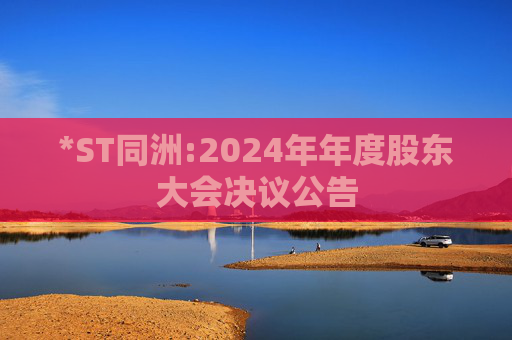 *ST同洲:2024年年度股东大会决议公告