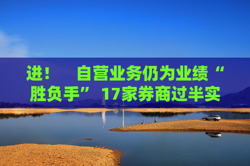 进！　自营业务仍为业绩“胜负手” 17家券商过半实现营收净利双增长