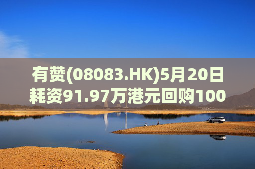 有赞(08083.HK)5月20日耗资91.97万港元回购1000万股