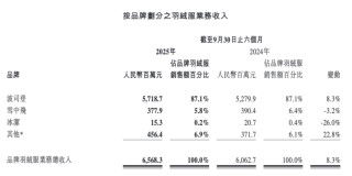 波司登上半财年净利增逾5%，“雪中飞”品牌营收下滑3%