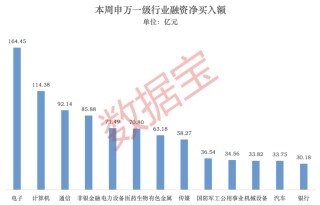 站上2.7万亿元，杠杆资金最新动向曝光！下周这些板块获投资者看好
