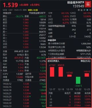 沪指六连阳！创业板50ETF（159949）近5日吸金8.8亿元！机构：2026年科技成长仍是“最锋利的矛”