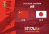 U23男足亚洲杯，今晚决赛！中国队对阵日本队
