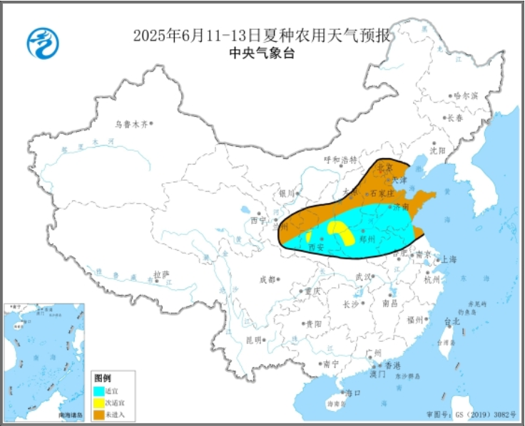 麦收区天气晴好利于收获 但部分地区墒情持续偏差需造墒播种  第5张